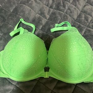 NWOT Bright Green VS Pink Bra
